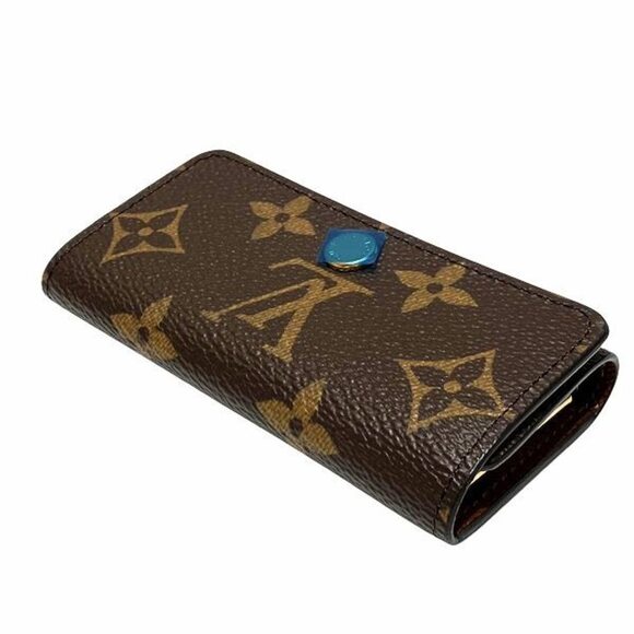 LOUIS VUITTON Brown Monogram Key Case - Picture 9 of 9